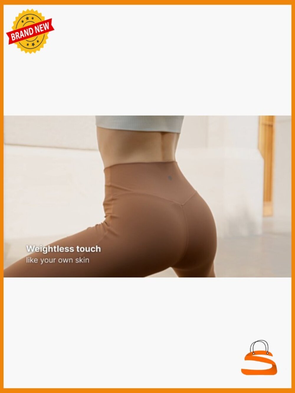 High Waist Yoga Pants with Pockets Wide Leg 7/8 Length Stretch - Picture 7 of 7